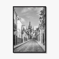San Miguel de Allende Black and White Fine Art Photo Print, Guanajuato Poster
