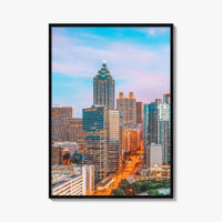 Atlanta Skyline Fine Art Photo Print, Downtown, Georgia, USA, ATL, Wall Decor