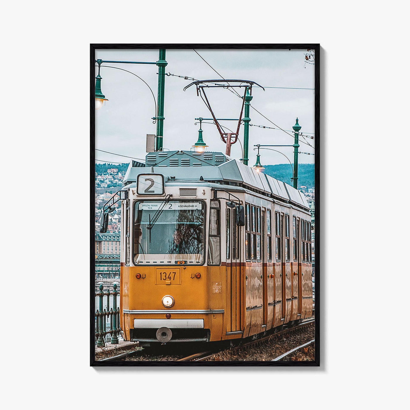 Budapest Fine Art Photo Print, Tram, Hungary Wall Decor Poster
