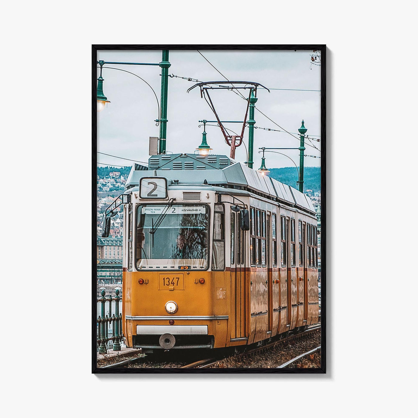 Budapest Fine Art Photo Print, Tram, Hungary Wall Decor Poster
