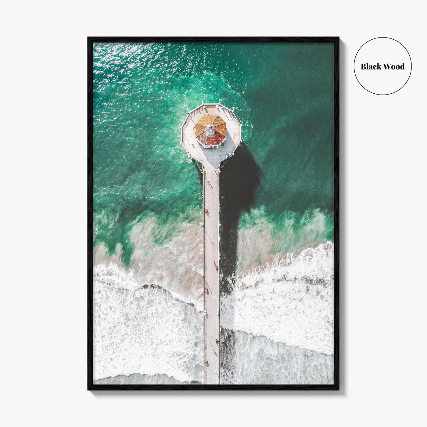 Manhattan Beach Fine Art Photo Print, Pier, Los Angeles, California Wall Poster, USA
