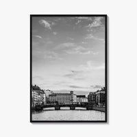 Gothenburg Black and White Fine Art Photo Print, Göteborg Poster, Sweden