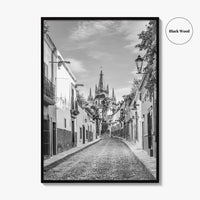 San Miguel de Allende Black and White Fine Art Photo Print, Guanajuato Poster