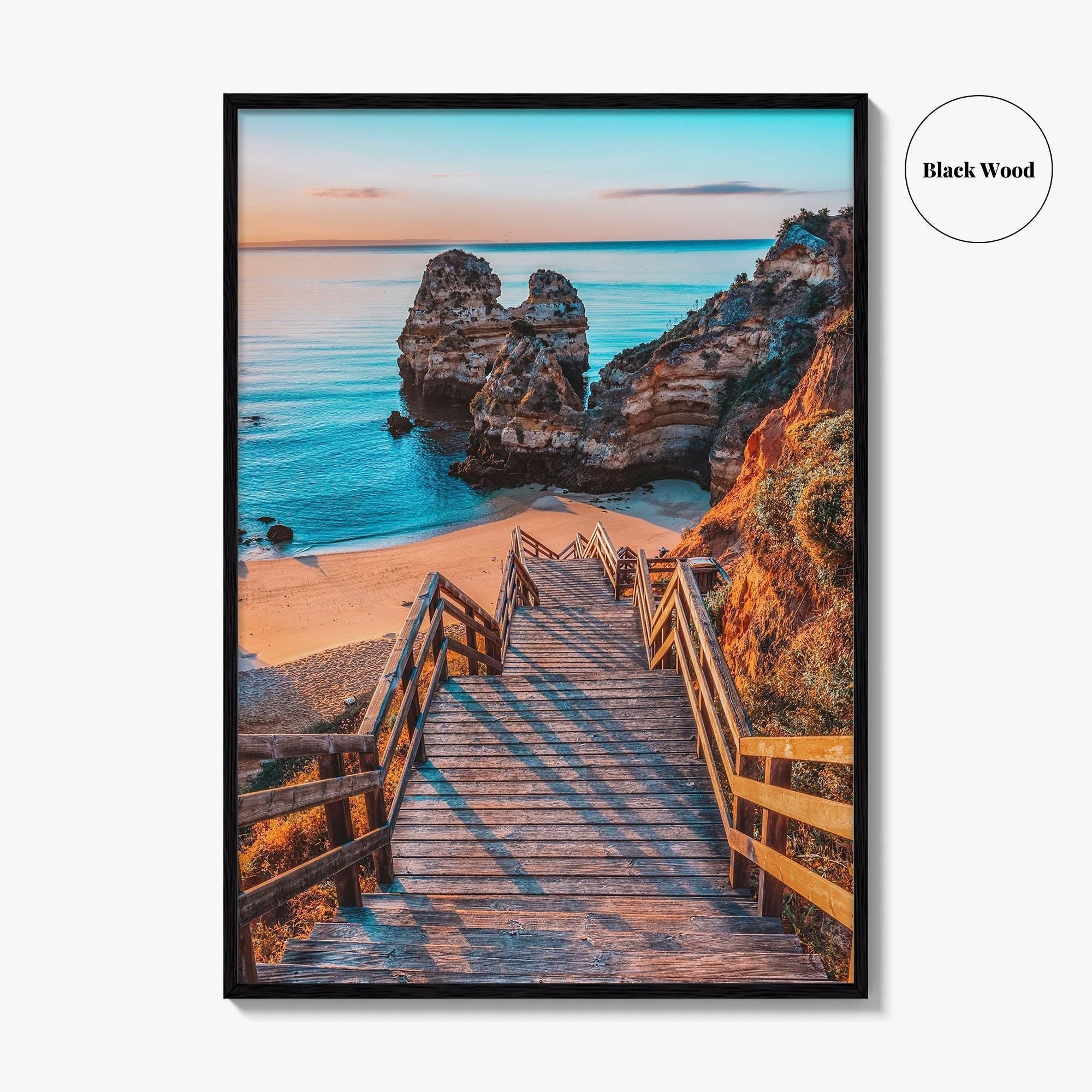 Algarve Fine Art Photo Print, Lagos, Praia do Camilo Beach, Portugal Poster, Wall Decor