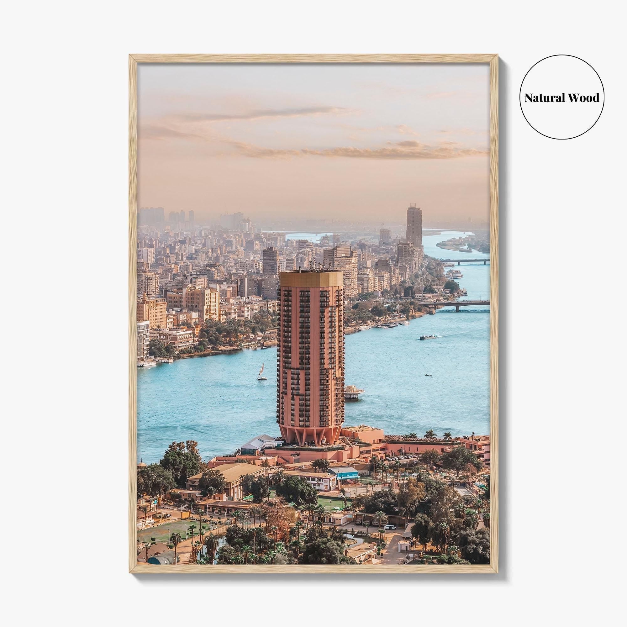 Cairo Fine Art Photo Print, Egypt Wall Decor, Downtown Poster