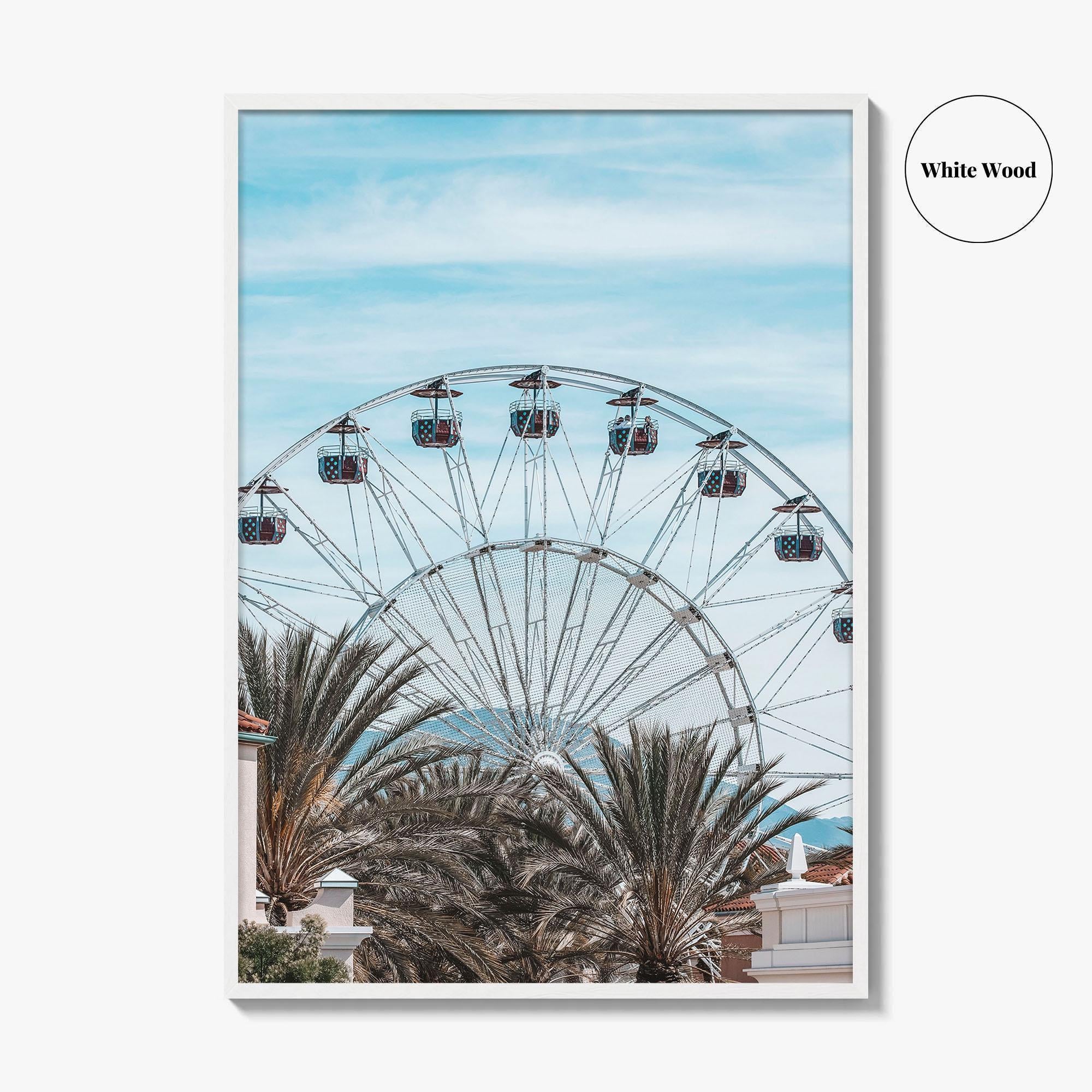 Irvine Skyline Fine Art Photo Print, Orange County Wall Decor Poster, California USA