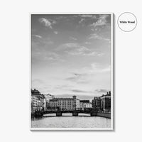 Gothenburg Black and White Fine Art Photo Print, Göteborg Poster, Sweden