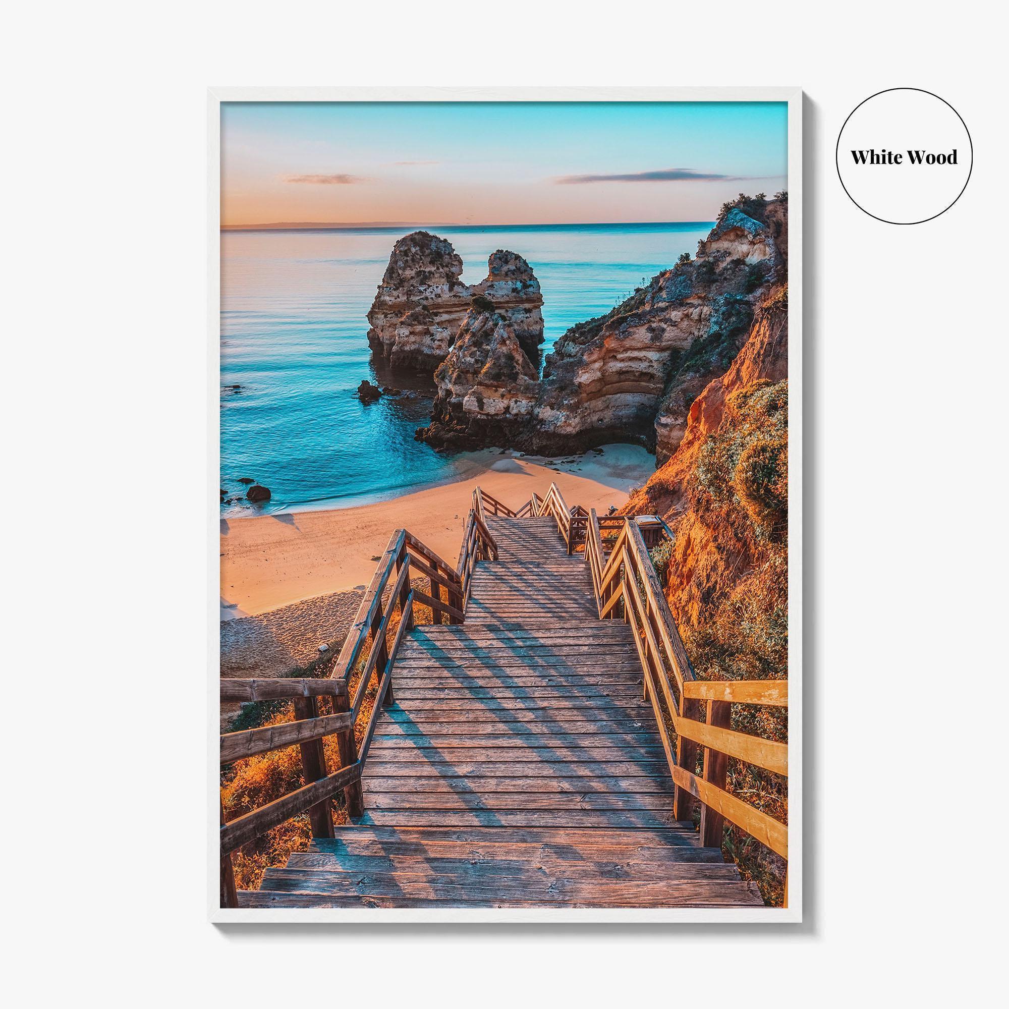 Algarve Fine Art Photo Print, Lagos, Praia do Camilo Beach, Portugal Poster, Wall Decor