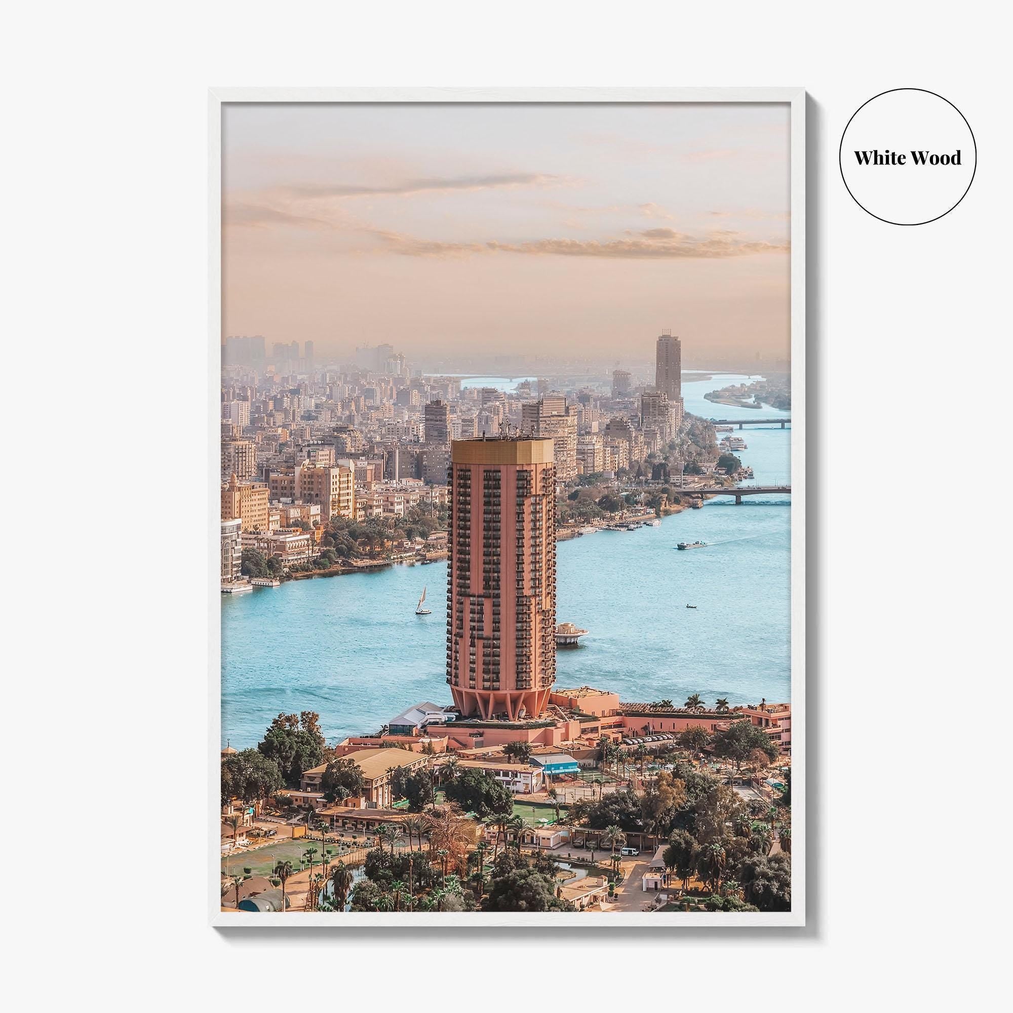 Cairo Fine Art Photo Print, Egypt Wall Decor, Downtown Poster
