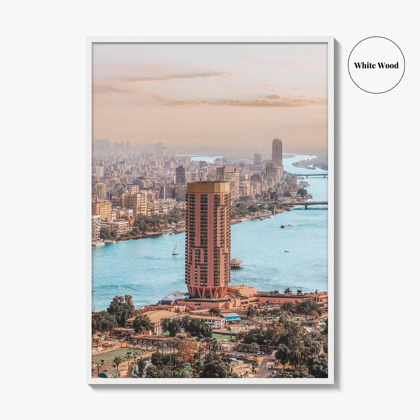 Cairo Fine Art Photo Print, Egypt Wall Decor, Downtown Poster