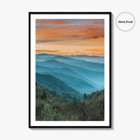 Great Smoky Mountains National Park Fine Art Photo Print, Tennessee Poster