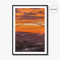 Twin Falls Idaho Fine Art Photo Print, Perrine Bridge, Base Jumpers, Wall Decor, Poster