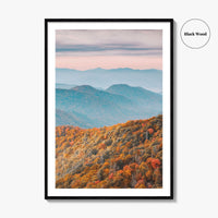 Great Smoky Mountains National Park Fine Art Photo Print, Tennessee Poster, Newfound Pass