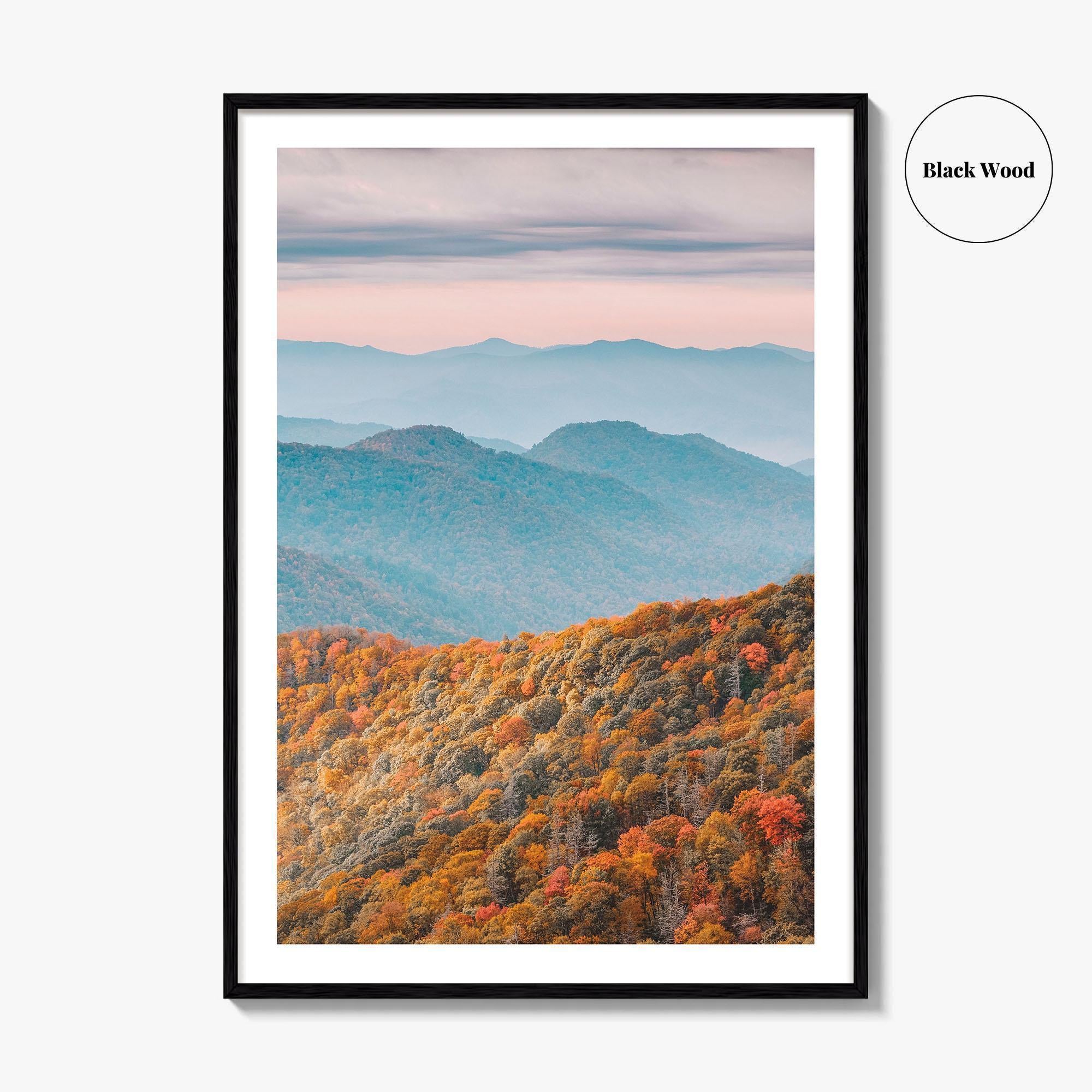 Great Smoky Mountains National Park Fine Art Photo Print, Tennessee Poster, Newfound Pass