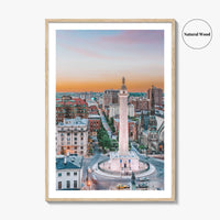 Baltimore Fine Art Photo Print, Washington Monument, Mount Vernon, Maryland USA Wall Poster