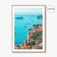 Côte d'Azur Fine Art Photo Print, French Riviera Poster