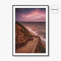 Encinitas Fine Art Photo Print, San Diego, California, USA Wall Decor Poster