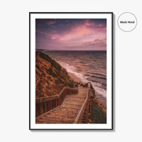 Encinitas Fine Art Photo Print, San Diego, California, USA Wall Decor Poster
