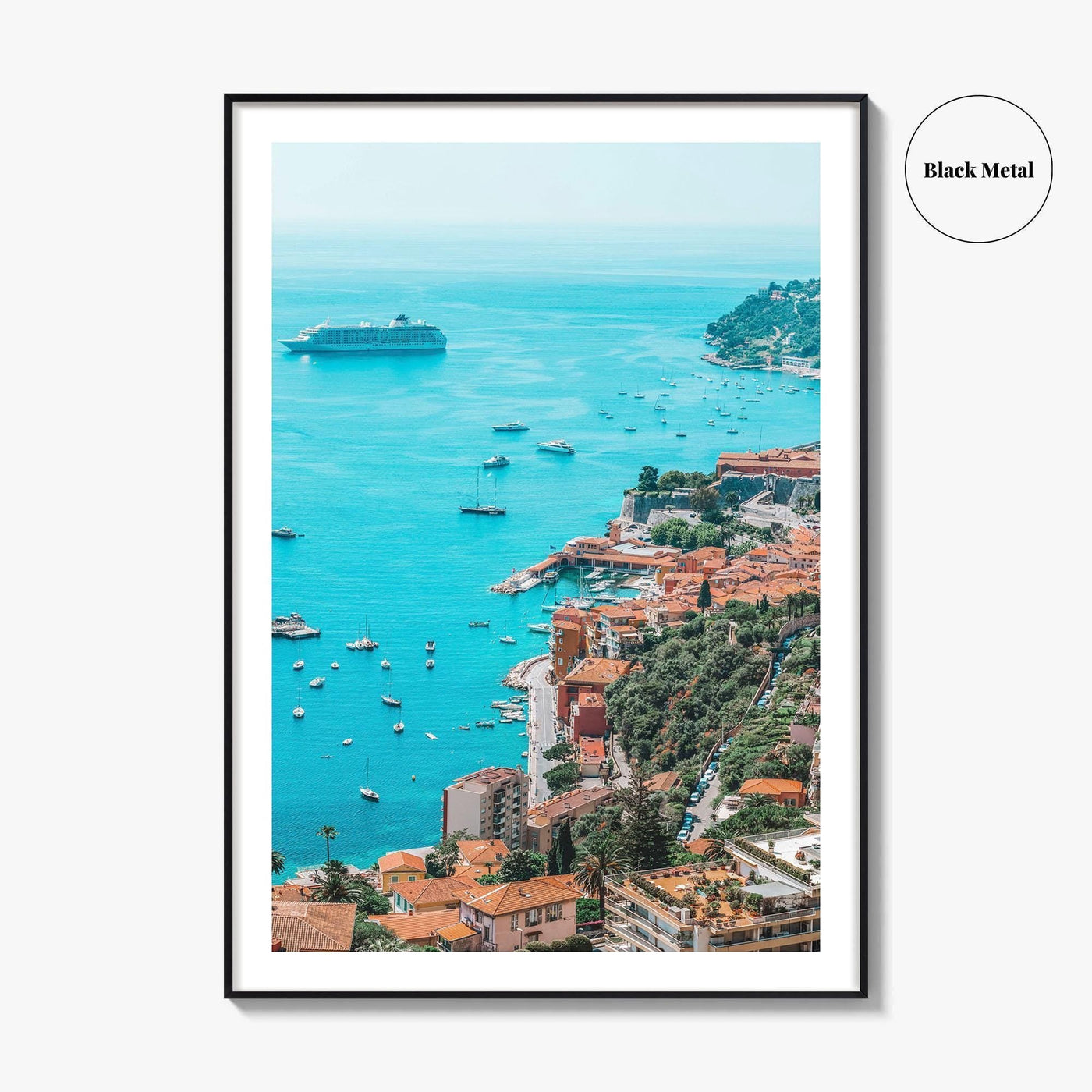 Côte d'Azur Fine Art Photo Print, French Riviera Poster