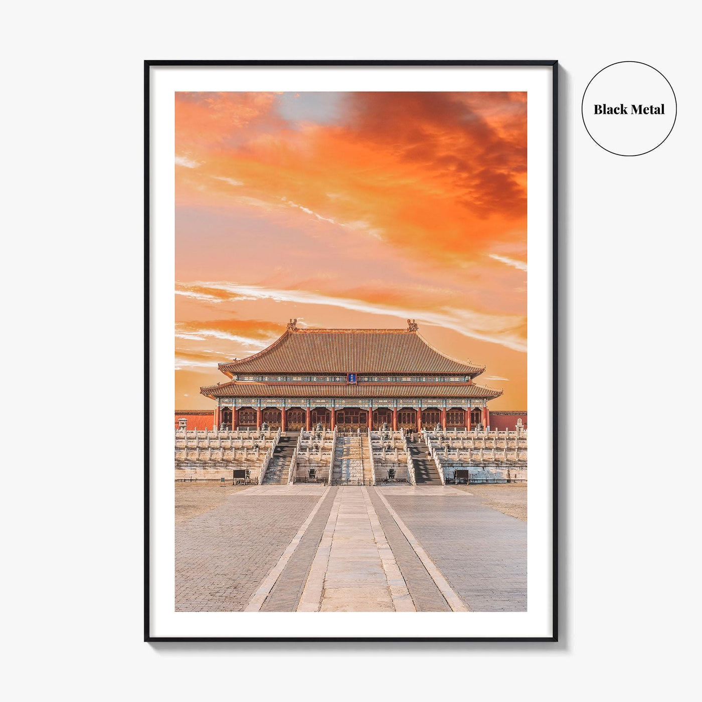 Beijing Fine Art Photo Print, Forbidden City Imperial Palace, Peking China Wall Poster