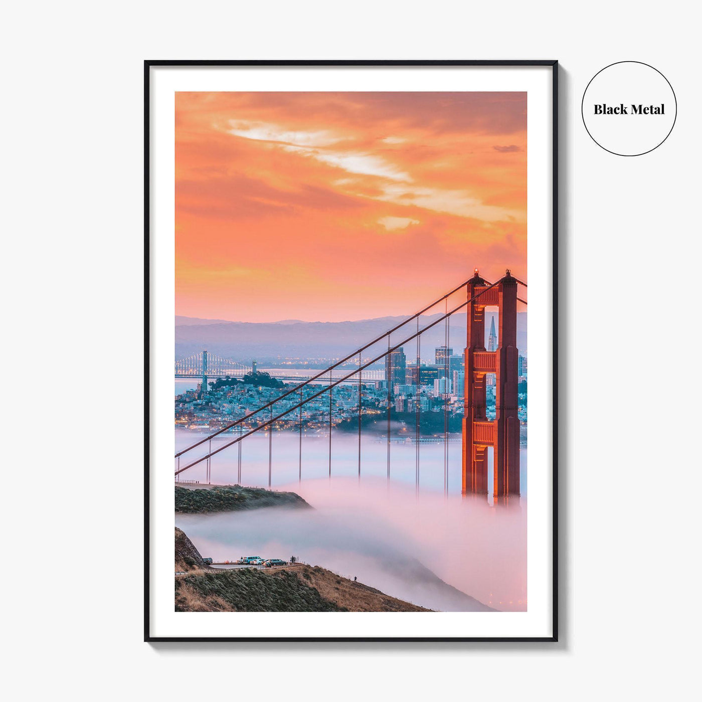 Golden Gate Bridge Fine Art Photo Print, San Francisco, California, USA, Bay Area, Poster