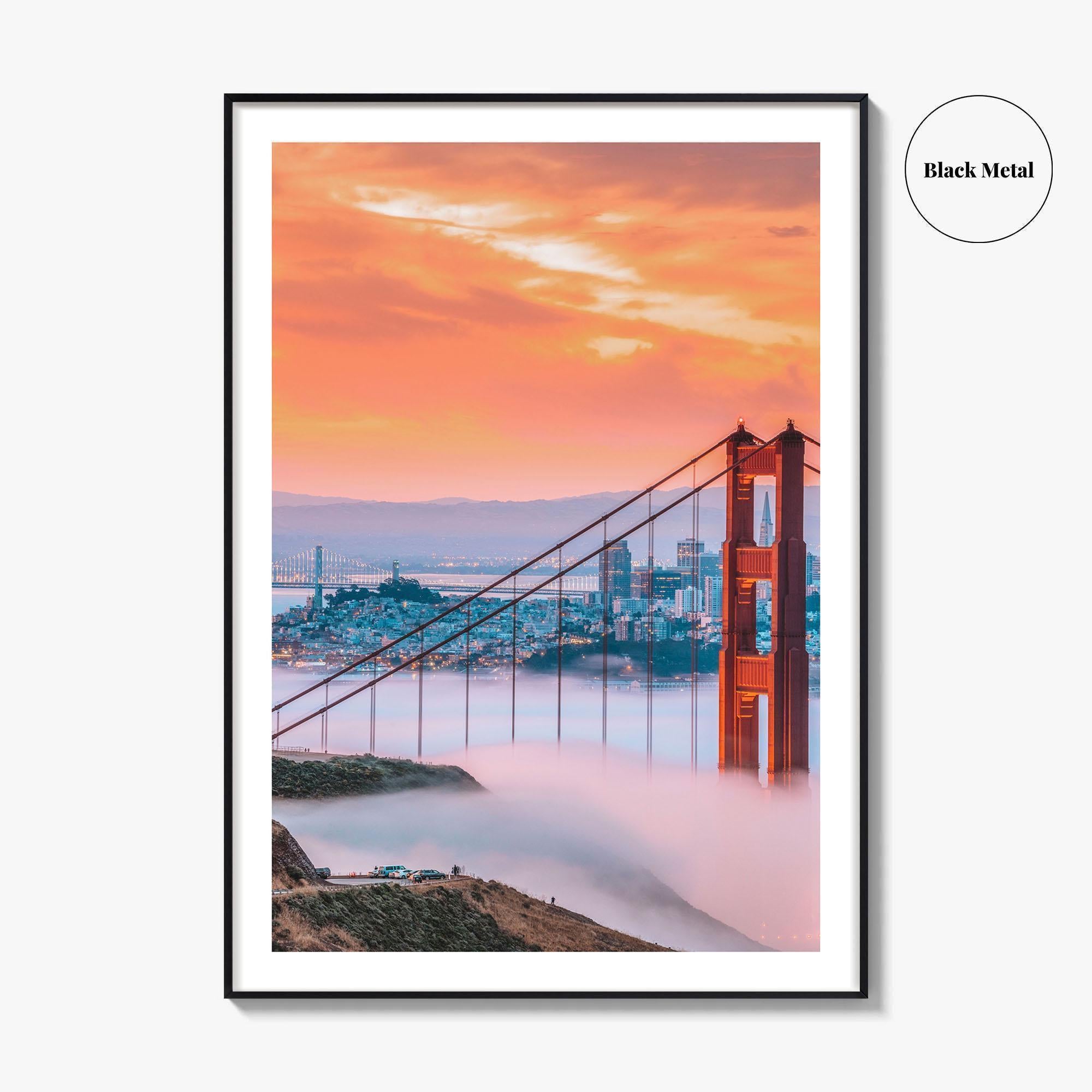 Golden Gate Bridge Fine Art Photo Print, San Francisco, California, USA, Bay Area, Poster