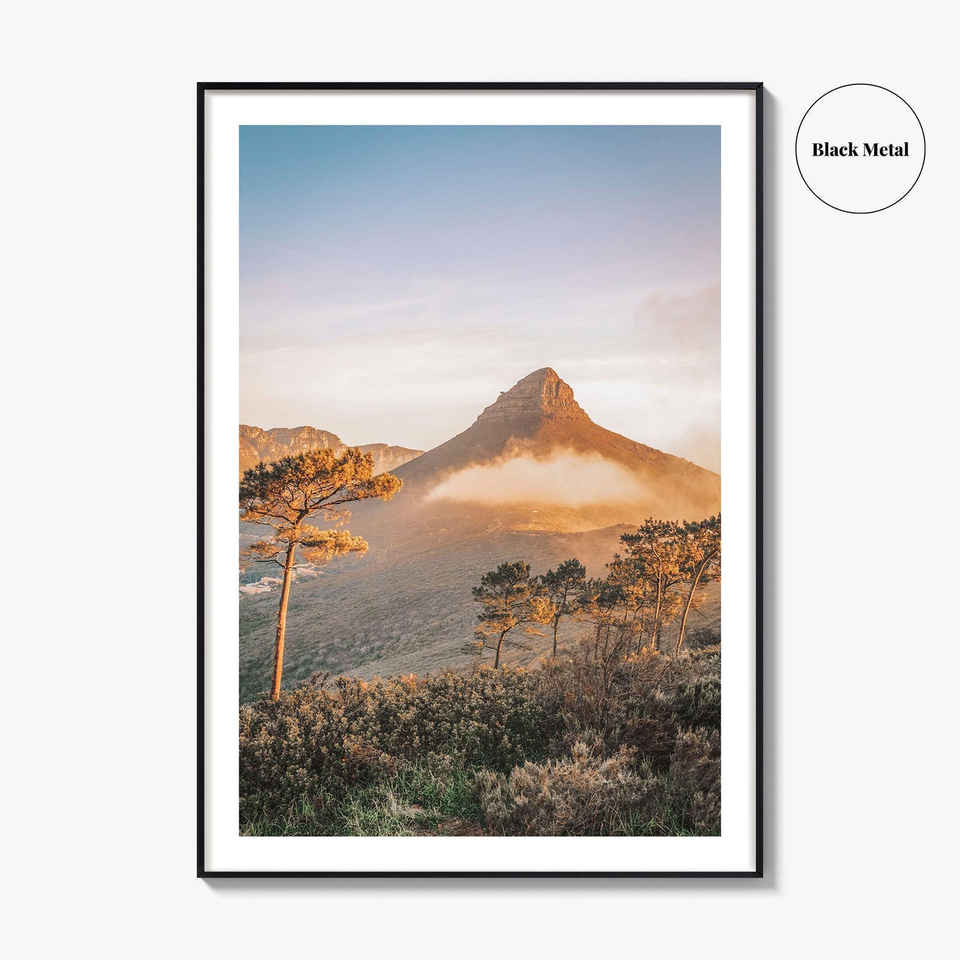 Cape Town Fine Art Photo Print, Lion's Head, South Africa Wall Decor Poster