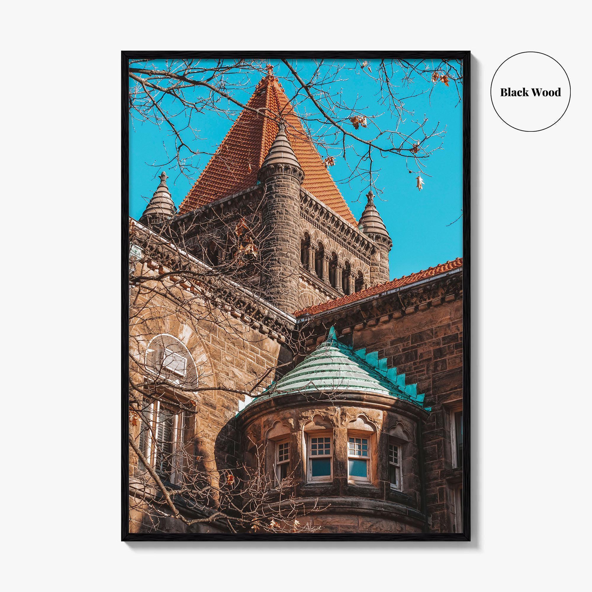 Champaign Urbana Fine Art Photo Print, University of Illinois UIUC, United States Poster