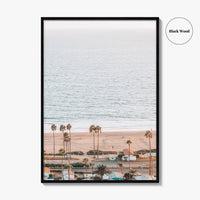 Pacific Palisades Fine Art Photo Print, Los Angeles, Asilomar Park, California Coast Poster