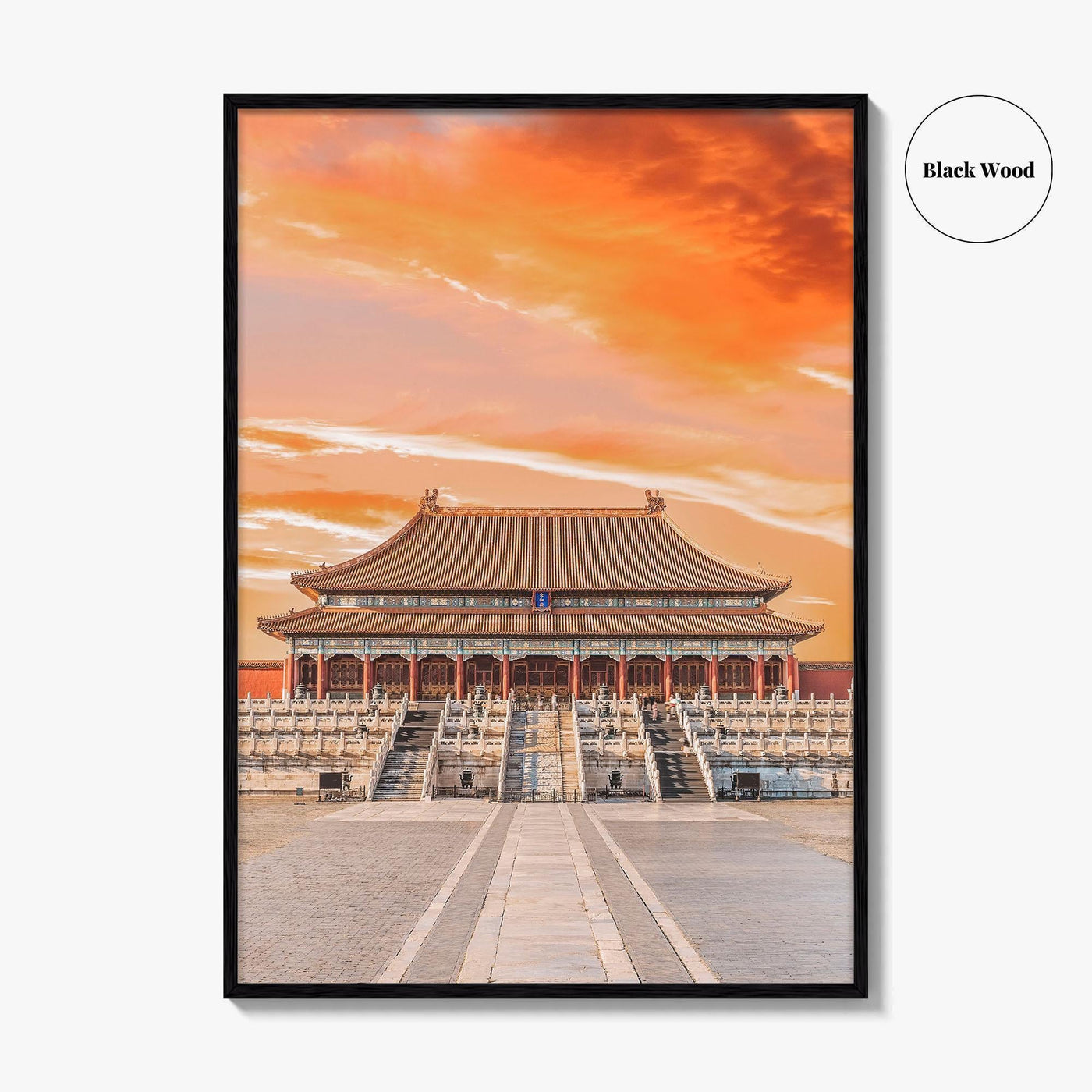 Beijing Fine Art Photo Print, Forbidden City Imperial Palace, Peking China Wall Poster