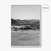 Saint Croix Black and White Fine Art Photo Print, Frederiksted US Virgin Islands Poster