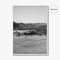 Saint Croix Black and White Fine Art Photo Print, Frederiksted US Virgin Islands Poster