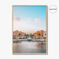 Naples Skyline Fine Art Photo Print, Florida USA Downtown Wall Decor Poster