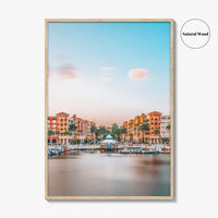 Naples Skyline Fine Art Photo Print, Florida USA Downtown Wall Decor Poster