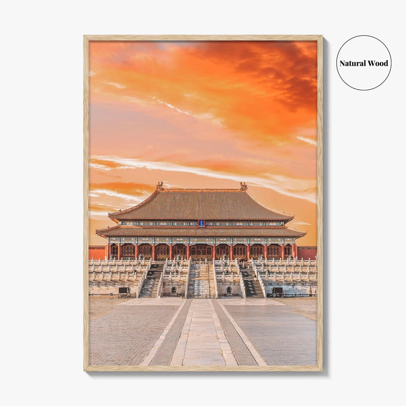 Beijing Fine Art Photo Print, Forbidden City Imperial Palace, Peking China Wall Poster