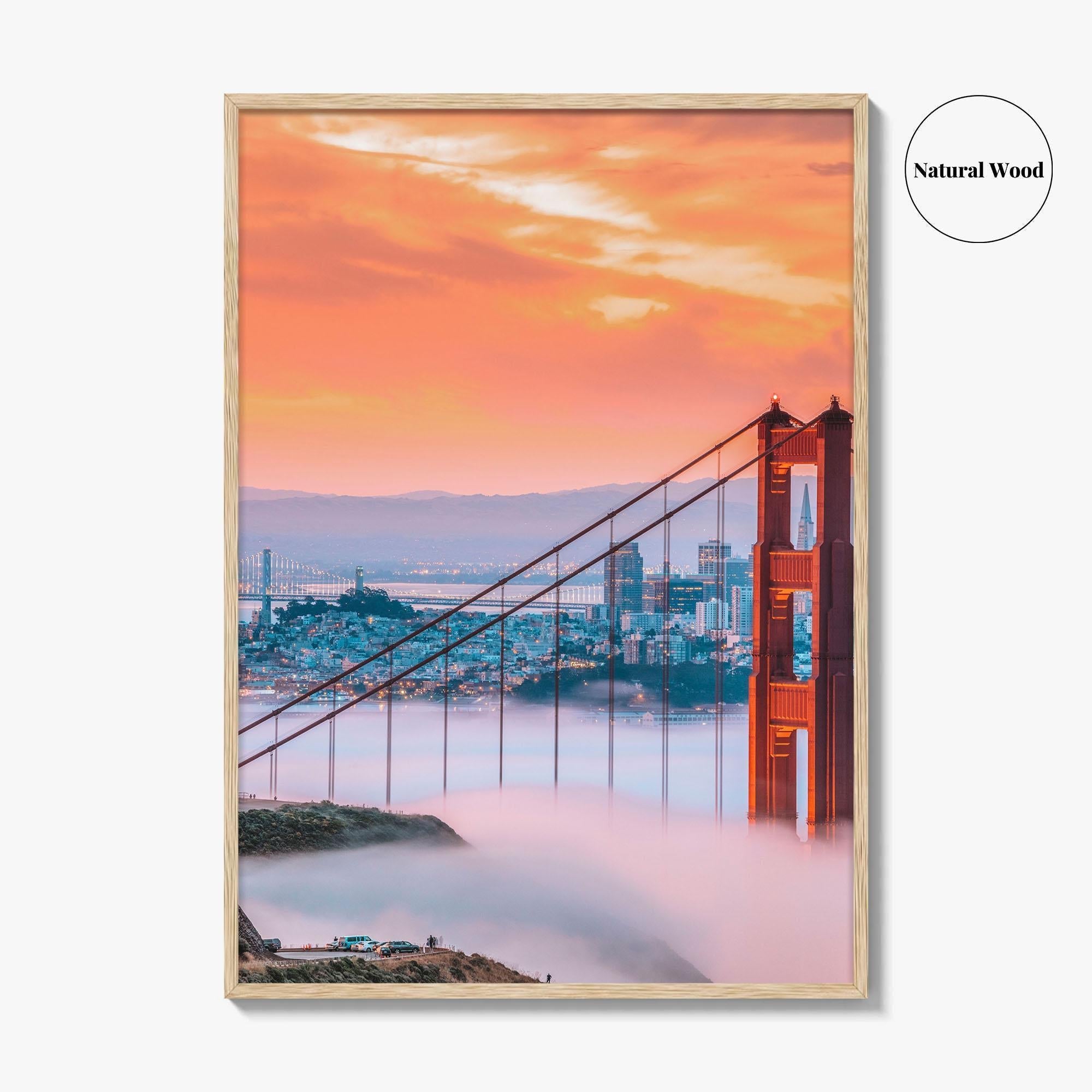 Golden Gate Bridge Fine Art Photo Print, San Francisco, California, USA, Bay Area, Poster