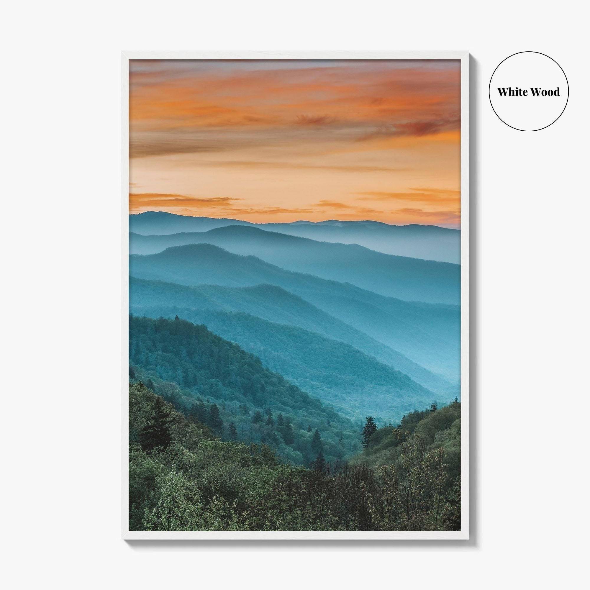 Great Smoky Mountains National Park Fine Art Photo Print, Tennessee Poster