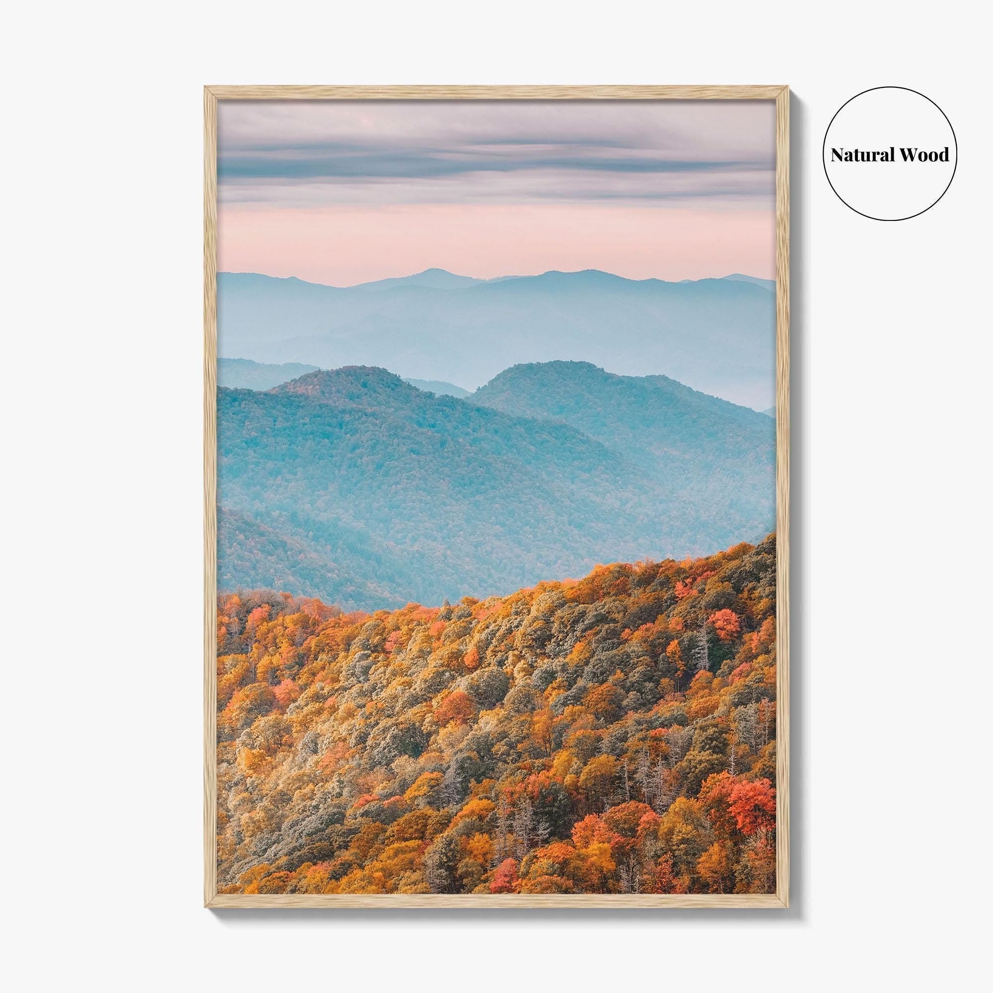 Great Smoky Mountains National Park Fine Art Photo Print, Tennessee Poster, Newfound Pass