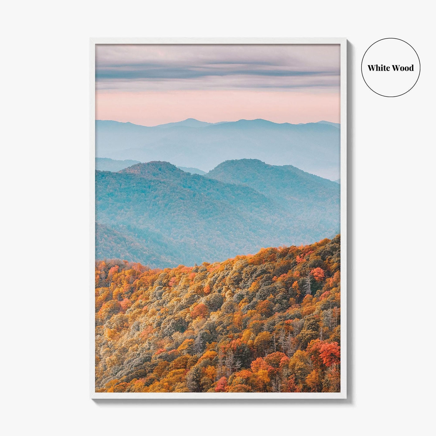 Great Smoky Mountains National Park Fine Art Photo Print, Tennessee Poster, Newfound Pass
