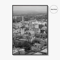 New Haven Black and White Fine Art Photo Print, Yale University, Connecticut Poster