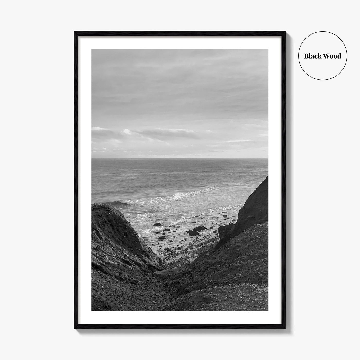 Montauk Black and White Fine Art Photo Print, Long Island Hamptons Poster