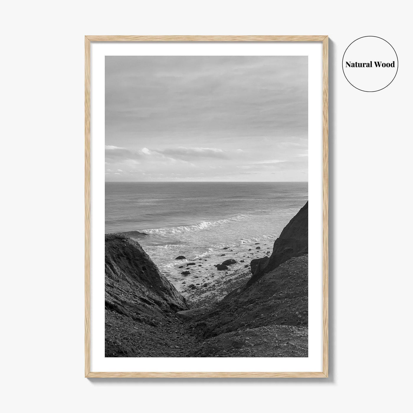 Montauk Black and White Fine Art Photo Print, Long Island Hamptons Poster