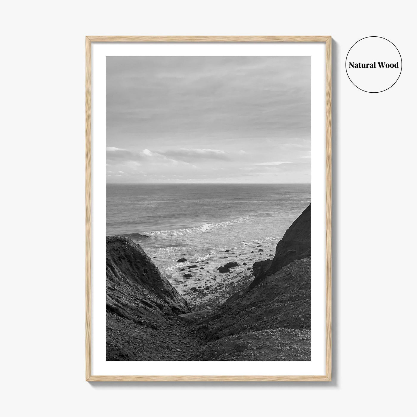 Montauk Black and White Fine Art Photo Print, Long Island Hamptons Poster