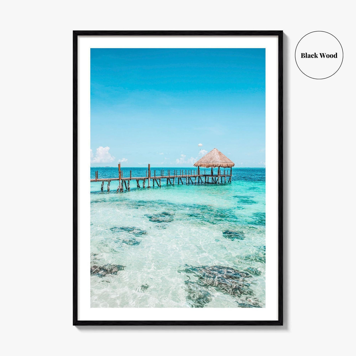 Cancun Fine Art Photo Print, Quintana Roo Mexico Wall Decor Poster, Riviera Maya