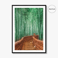 Kyoto, Japan Fine Art Photo Print, Arashiyama Bamboo Forest, Wall Decor Poster