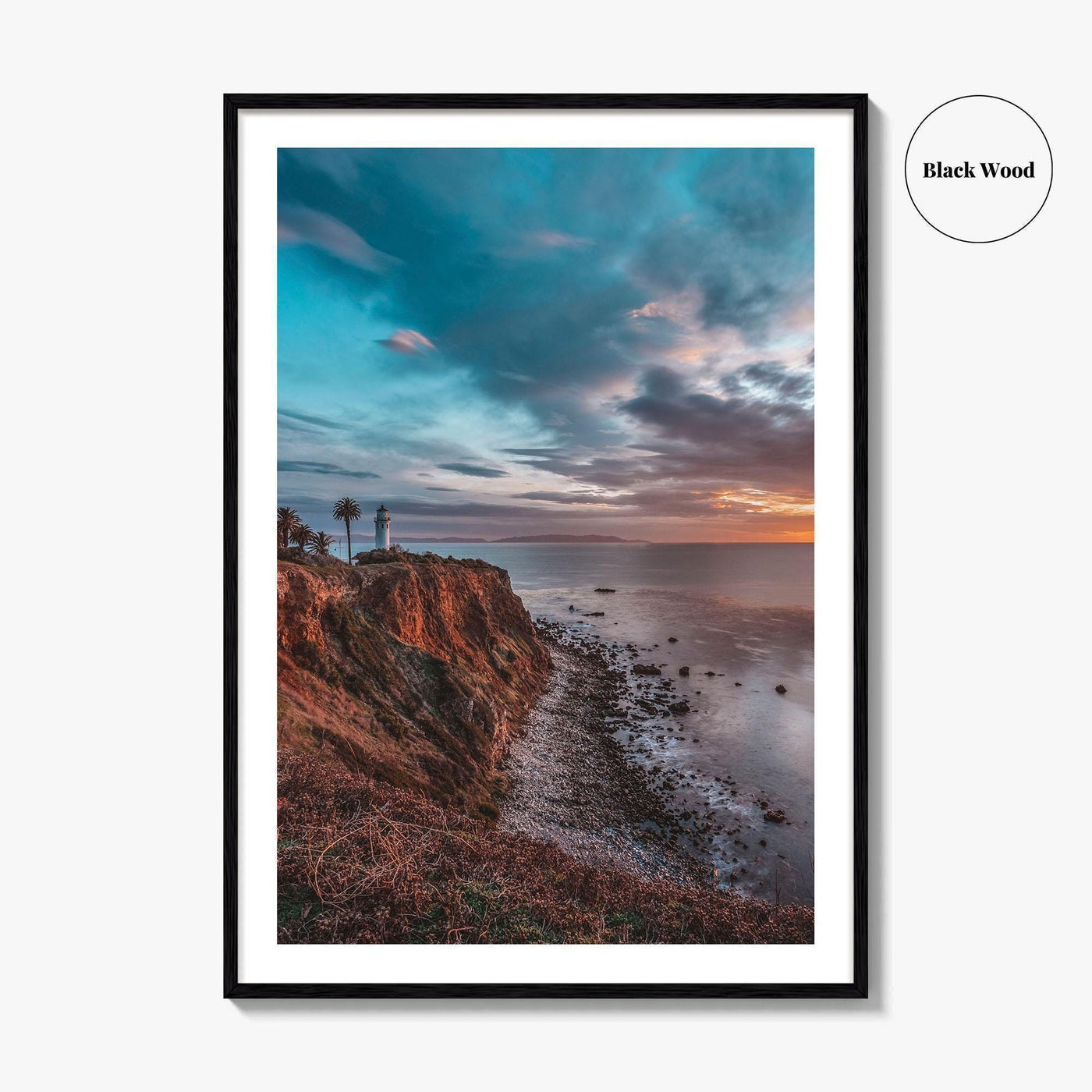 Rancho Palos Verdes Fine Art Photo Print, Point Vicente Lighthouse, California Wall Poster