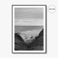 Montauk Black and White Fine Art Photo Print, Long Island Hamptons Poster