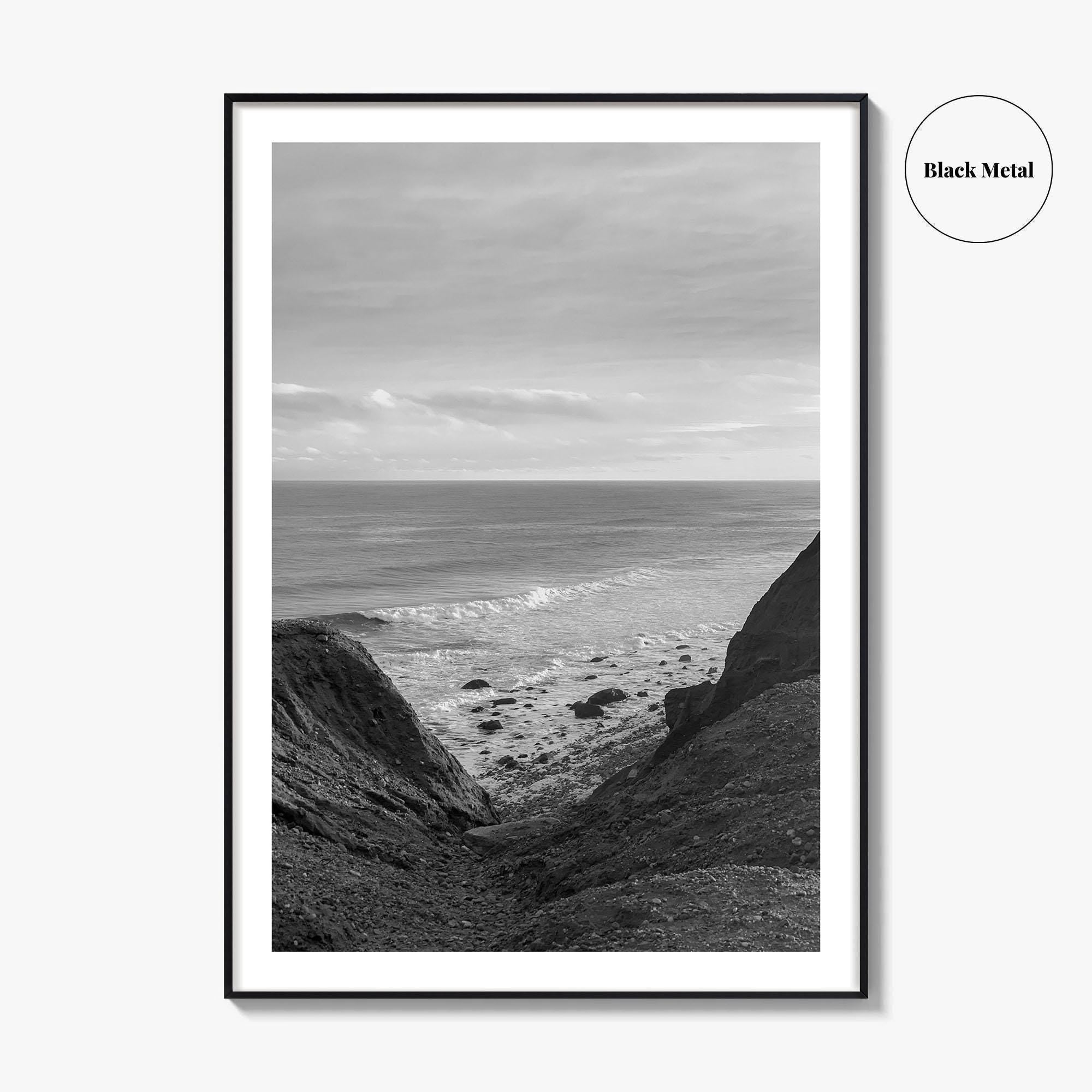 Montauk Black and White Fine Art Photo Print, Long Island Hamptons Poster