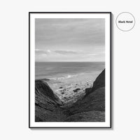 Montauk Black and White Fine Art Photo Print, Long Island Hamptons Poster