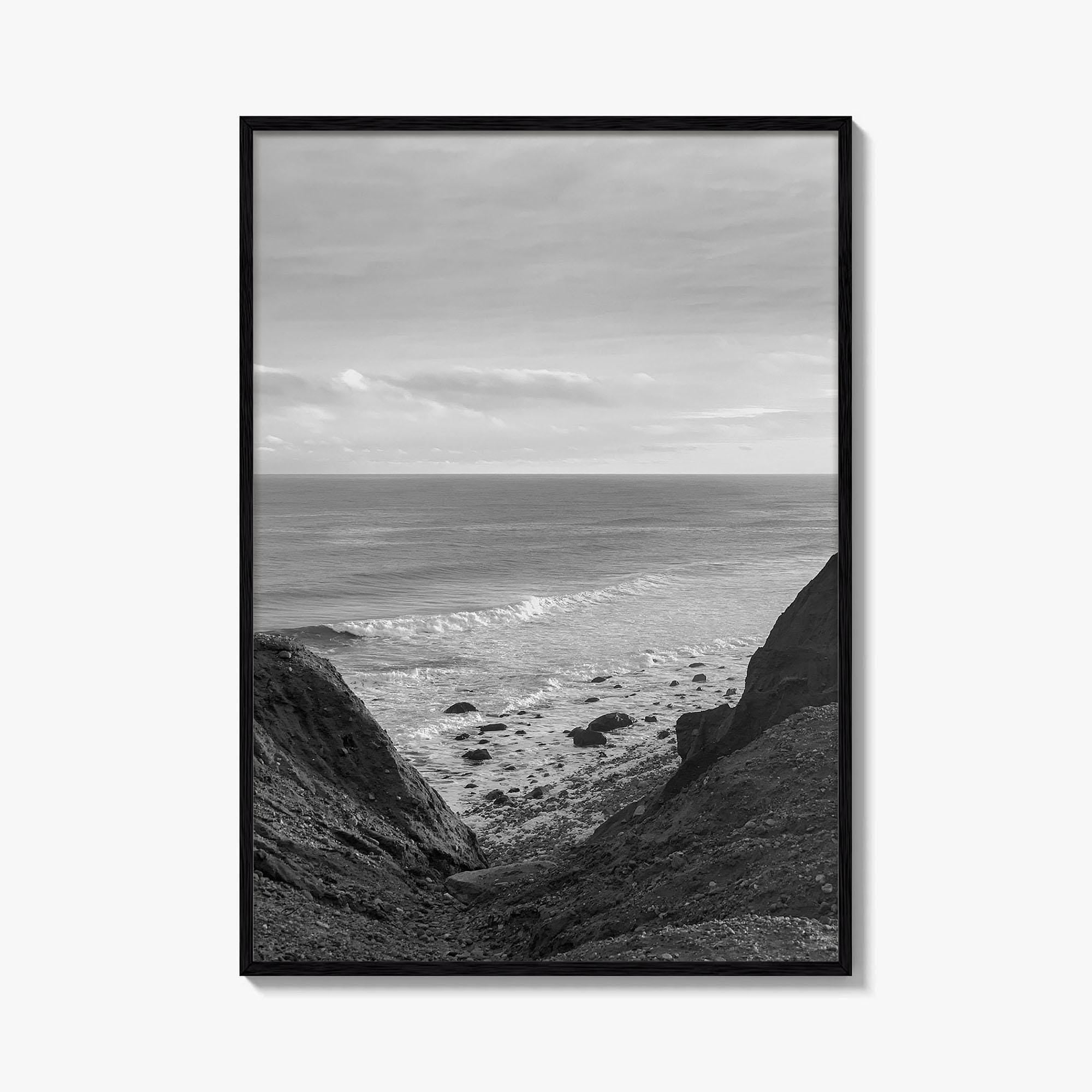 Montauk Black and White Fine Art Photo Print, Long Island Hamptons Poster